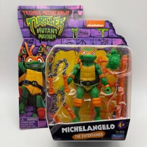 Teenage Mutant Ninja Turtles Mutant Mayhem Michelangelo Action Figure 2023 TMNT